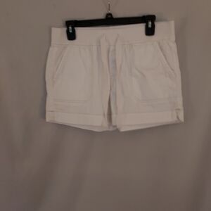 Womans White Shorts